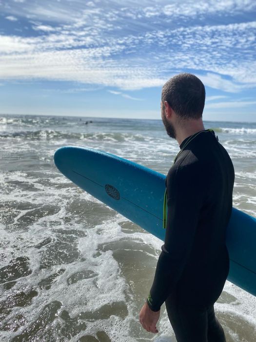 8’ Soft Surfboard (com leash)