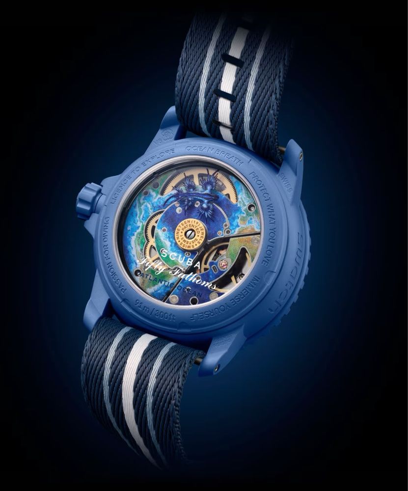 Часы Blancpain X Swatch, Original !!!