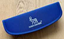 Nowe peny NovoPen 4 – komplet 2 szt. (niebieski i szary) + etui