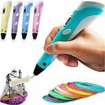 АКЦІЯ! 3д Ручка для створення об'ємних моделей 3d pen-3 з підставкою