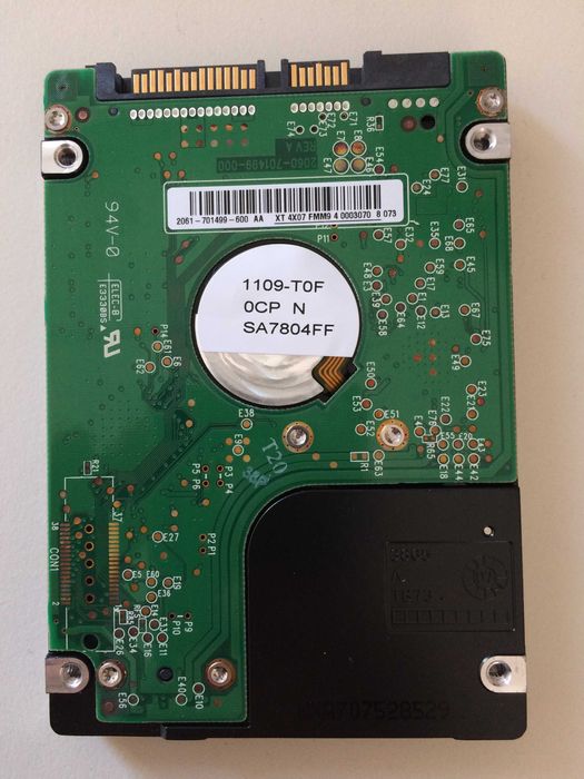 жорсткий диск 250Gb WD Sata HDD з ноутбука Відмінний стан Без дефектів