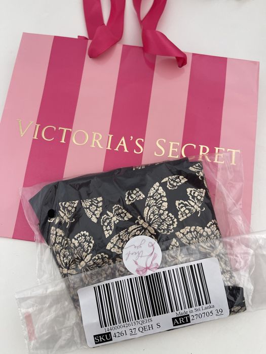 Труси безшовні pink Victoria’s Secret S
