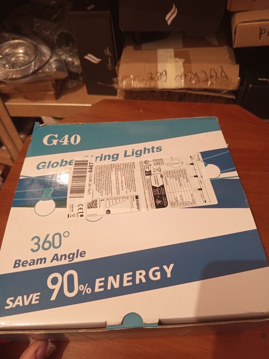 Solarny łańcuch LED G40