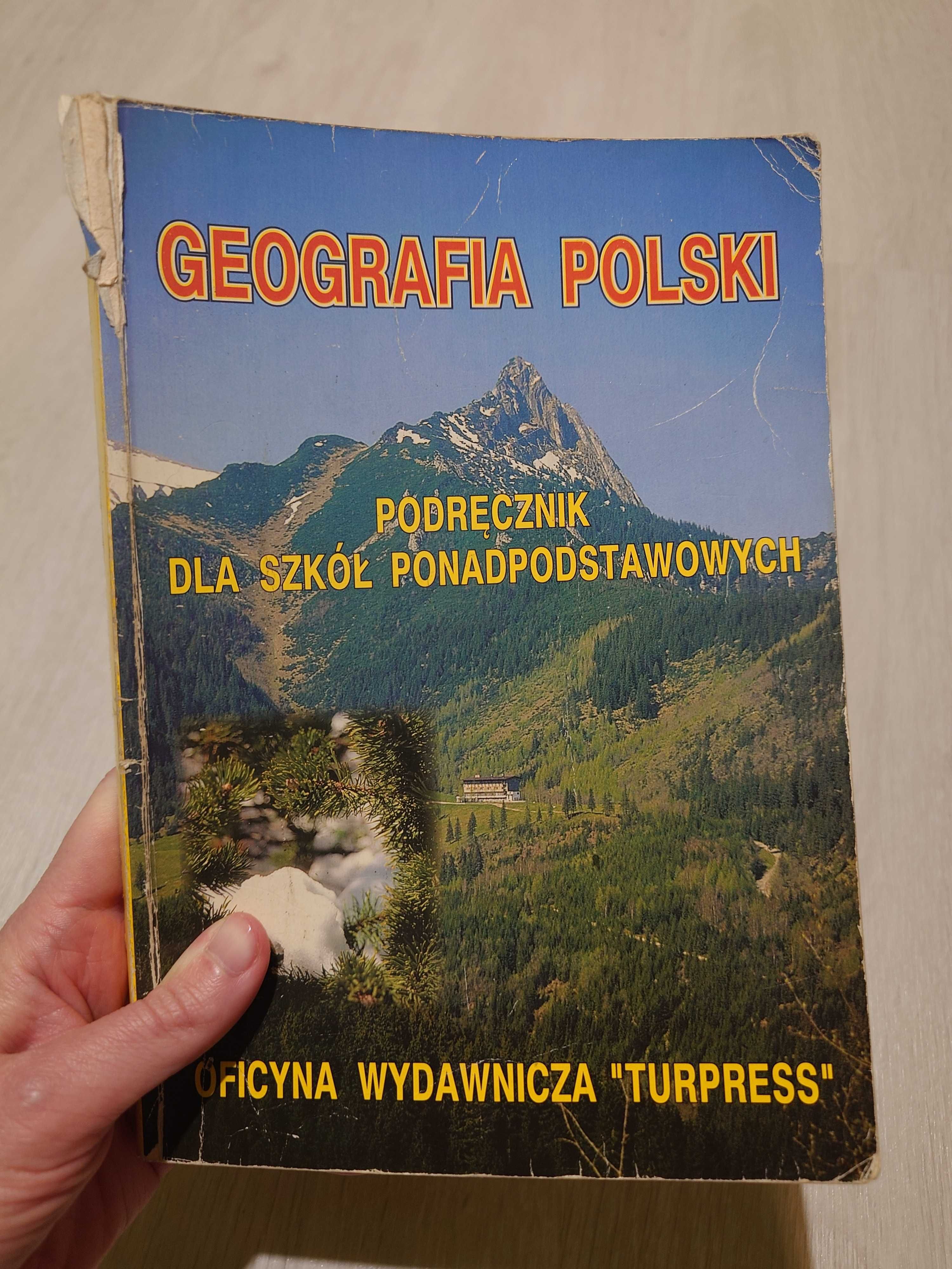 Podręcznik - Geografia Polski. Wyd.Turpress