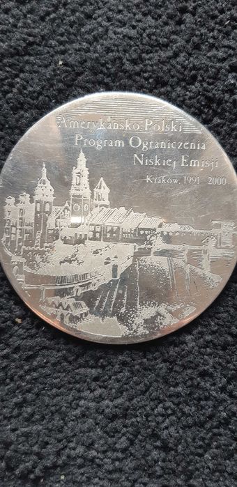 medal Amerykańsko Polski Program Ograniczenia Niskiej Emisji