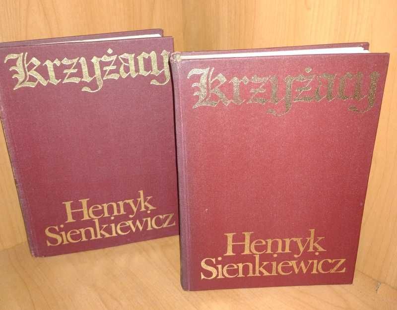 "Krzyżacy"  Henryk Sienkiewicz Tom 1 i 2 (komplet) 1979