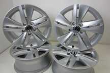 FELGI ALUMINIOWE 16 VW GOLF VII VIII CADDY PASSAT T-ROC SCIROCCO  AUDI Q2 SKODA OCTAVIA SEAT ATECA ORYGINAŁ