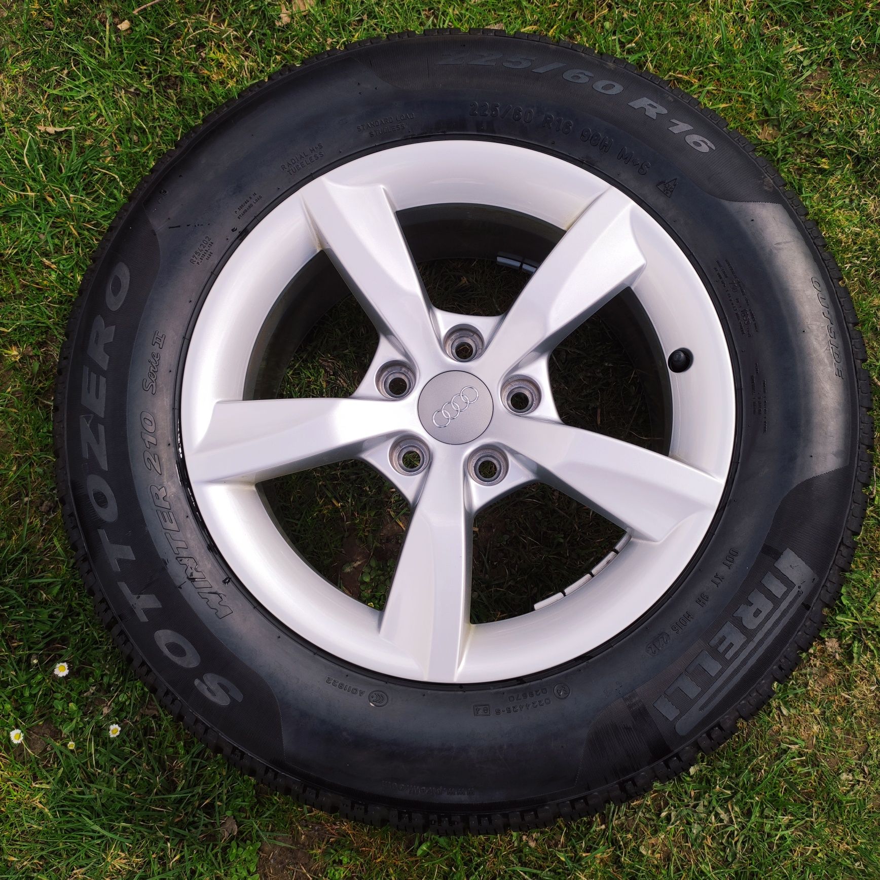 16" Koła Zimowe 5x112 Audi Mercedes Seat skoda  4G0 oryginalne felgi