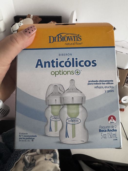 Butelka antykolkowa 2x150ml dr brown nowka