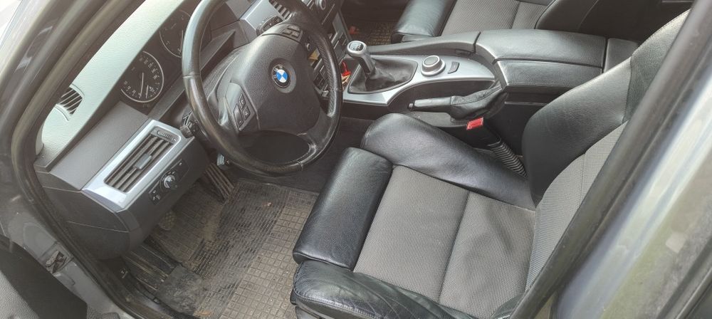 BMW E61 2.0 TDI  177 KM 2007  lift,tempomat,  Skóra, czujniki parkowan