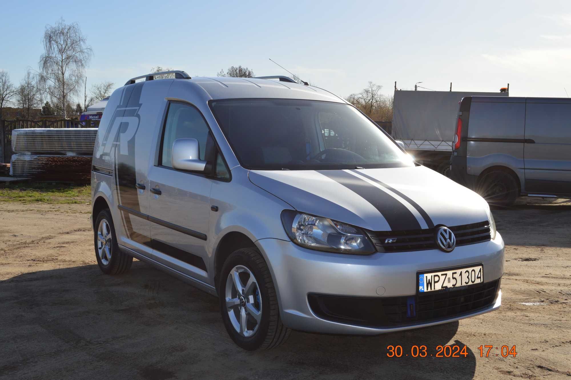 VW Caddy 2013r. 1.6, 102KM