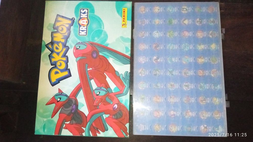 Caderneta Kraks Pokémon