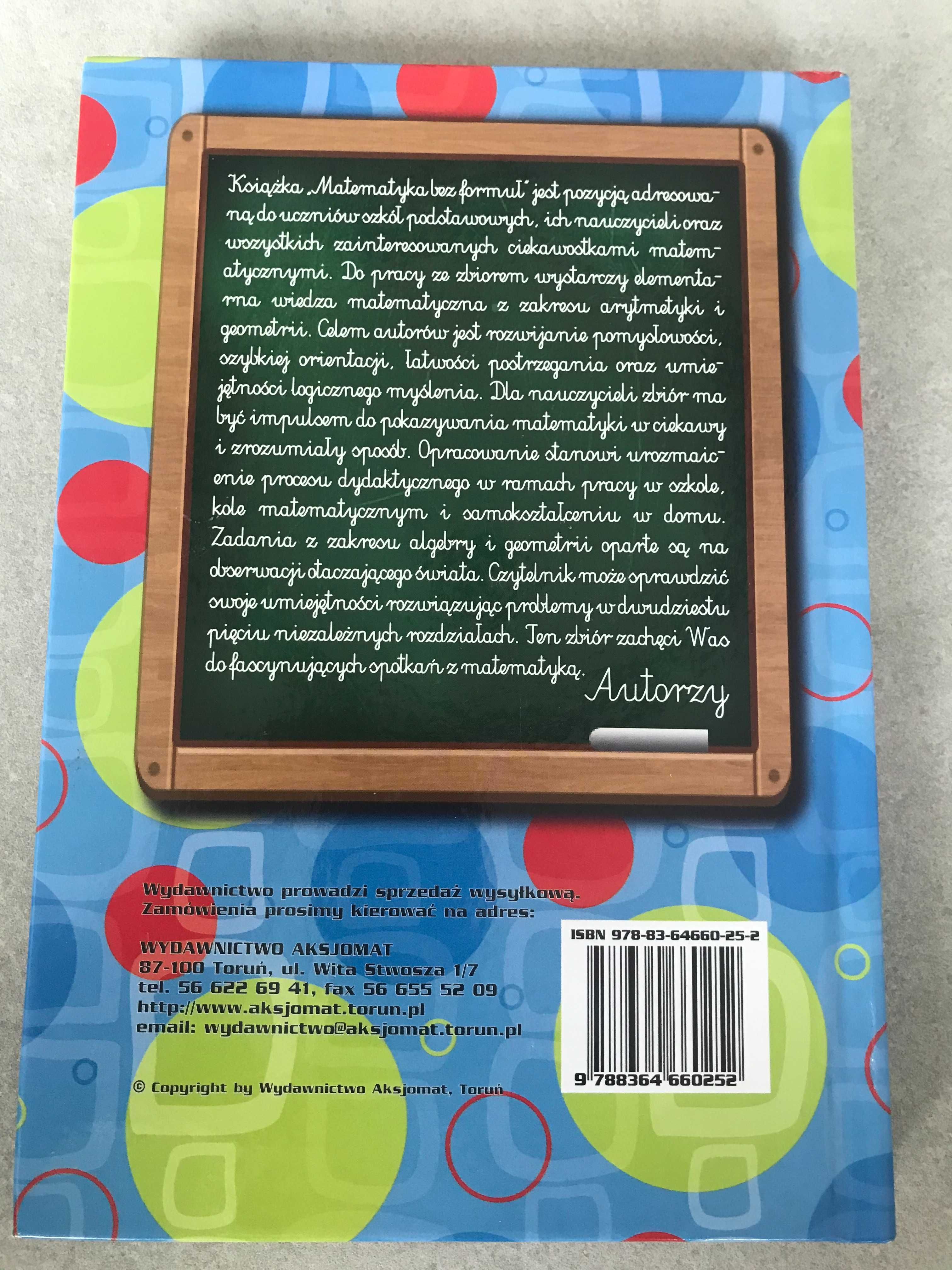 Matematyka bez formuł - łamigłówki, zadania, sztuczki.