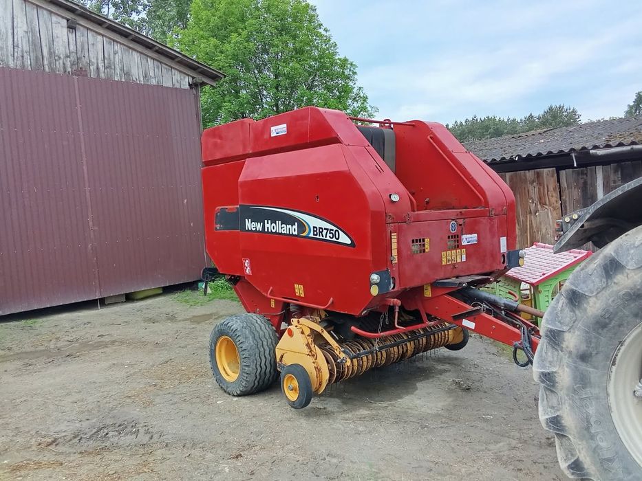 New Holland br 750 owijanie sznurek siatka