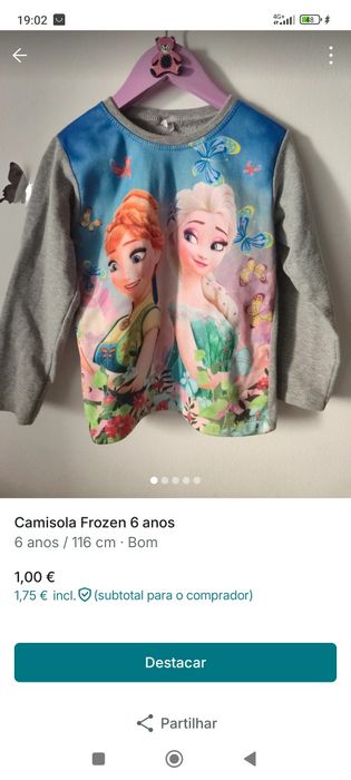 Roupa várias idades