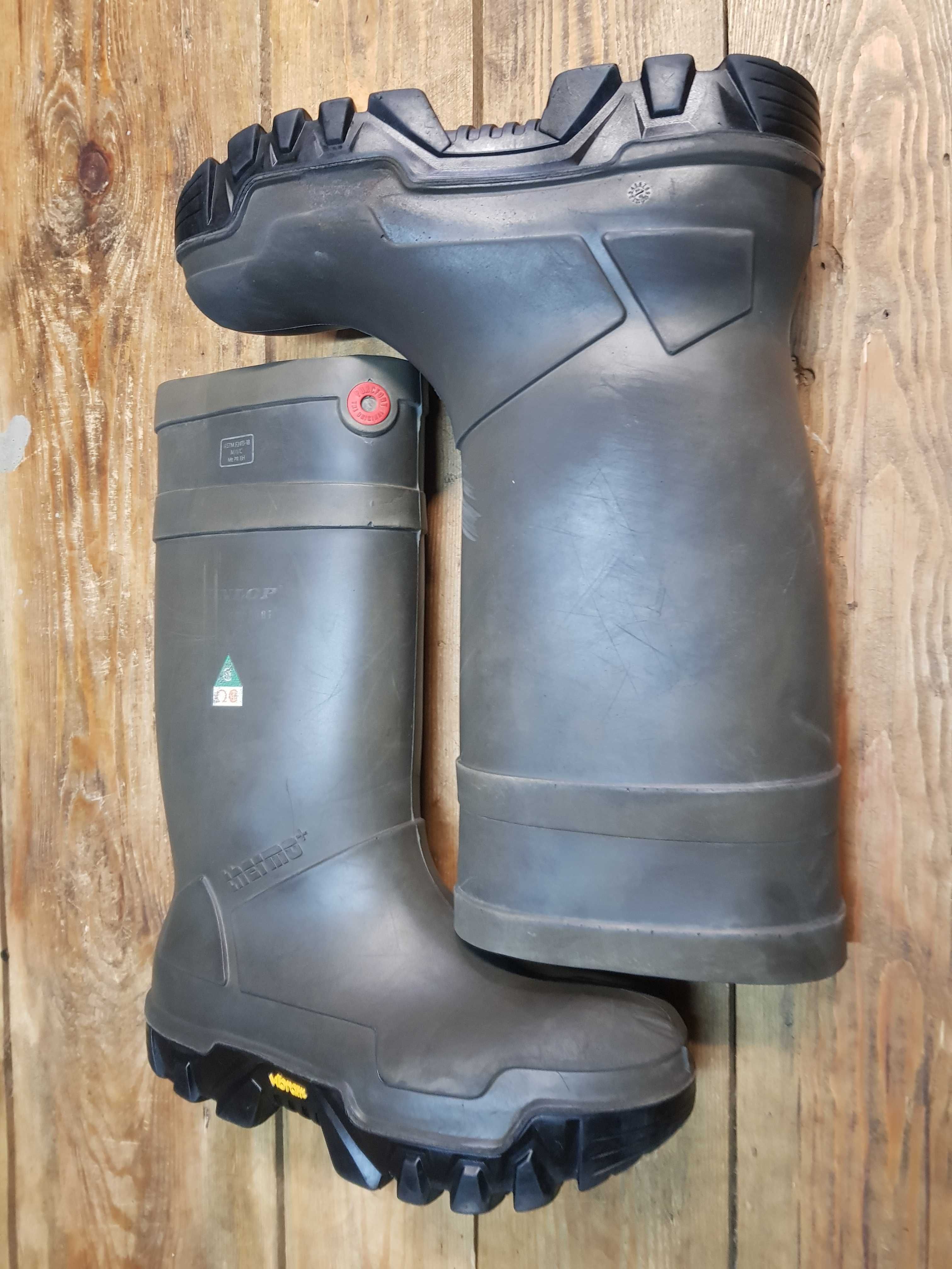 Kalosze robocze DUNLOP rozm 44 wkł 29,5 cm