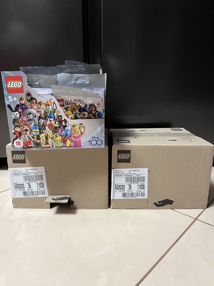 Lego - Disney 100 - Minifigurki 36 szt. - Karton Nowy