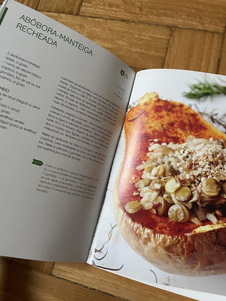 Livro Cozinha 100% vegetal e saudável