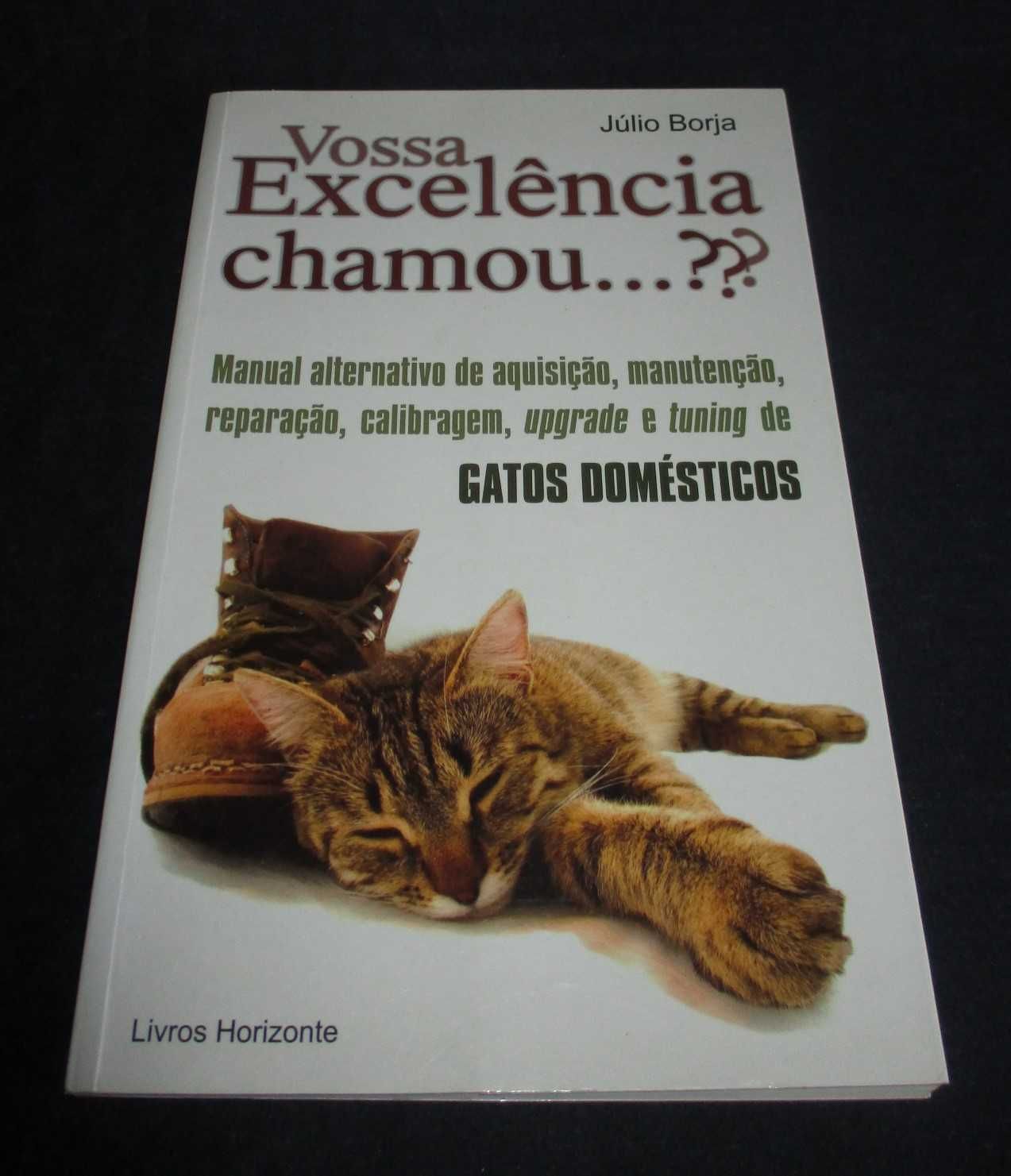 Livro Vossa Excelência chamou? Júlio Borja