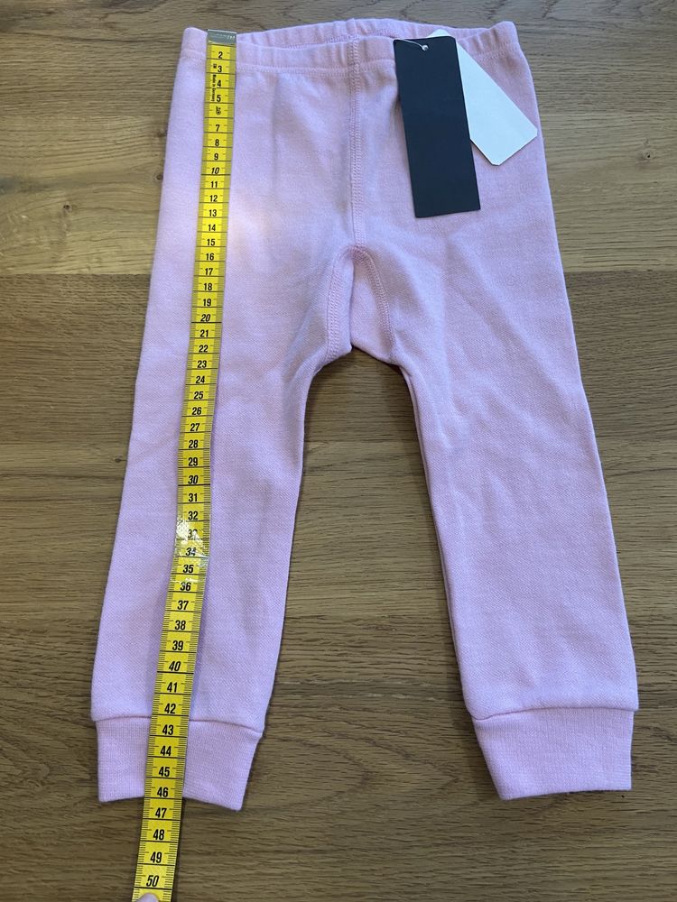 Legginsy termiczne bielizna termoaktywna kappahl 74/80 wełna