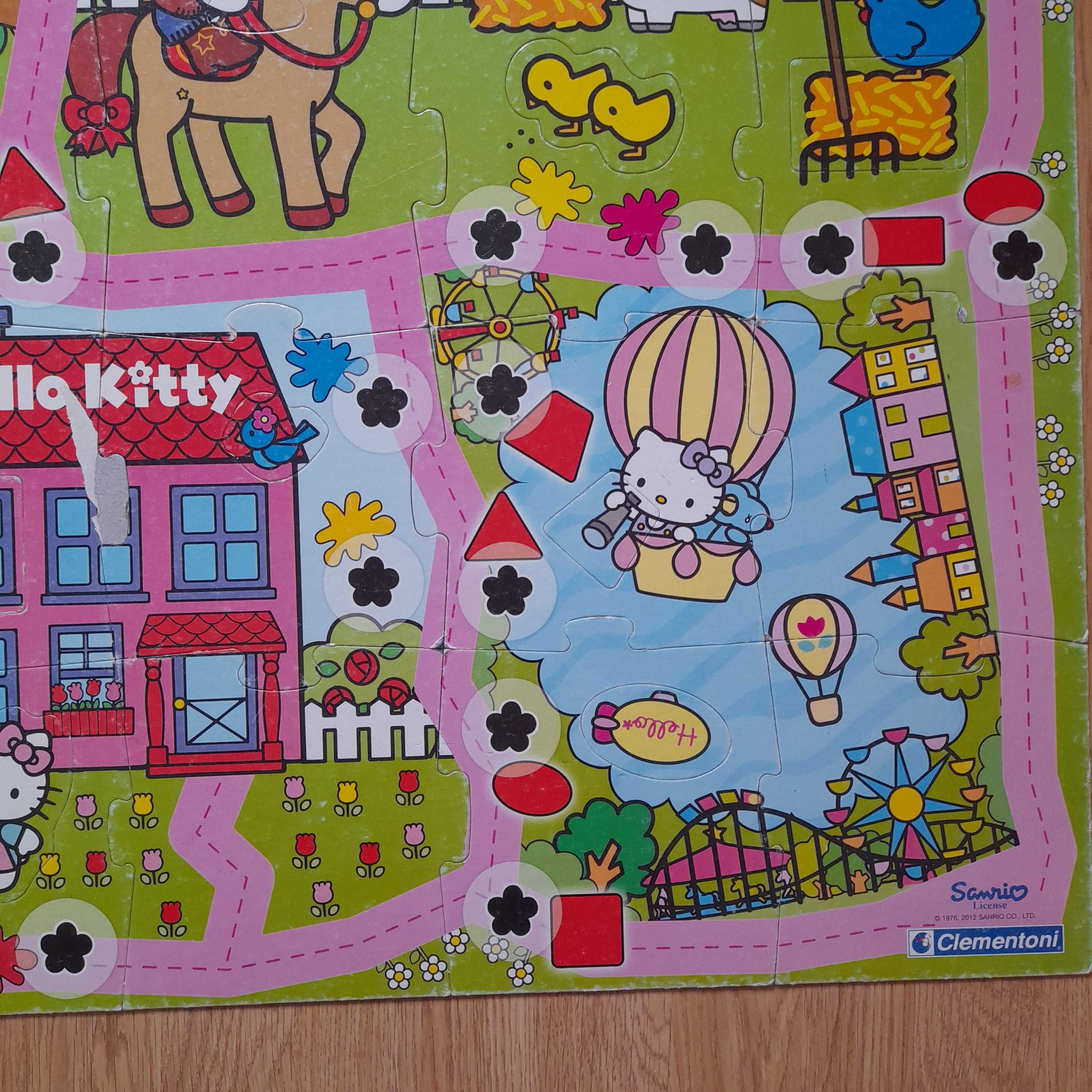 Mega duże puzzle Hello Kitty 67,5x98 cm