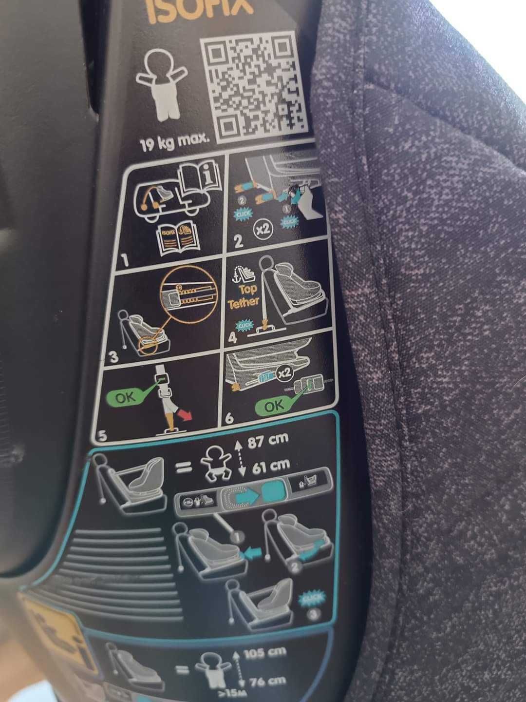 Baixa de preço -Cadeira auto AxissFix Maxi Cosi- dos 4m aos 4 anos