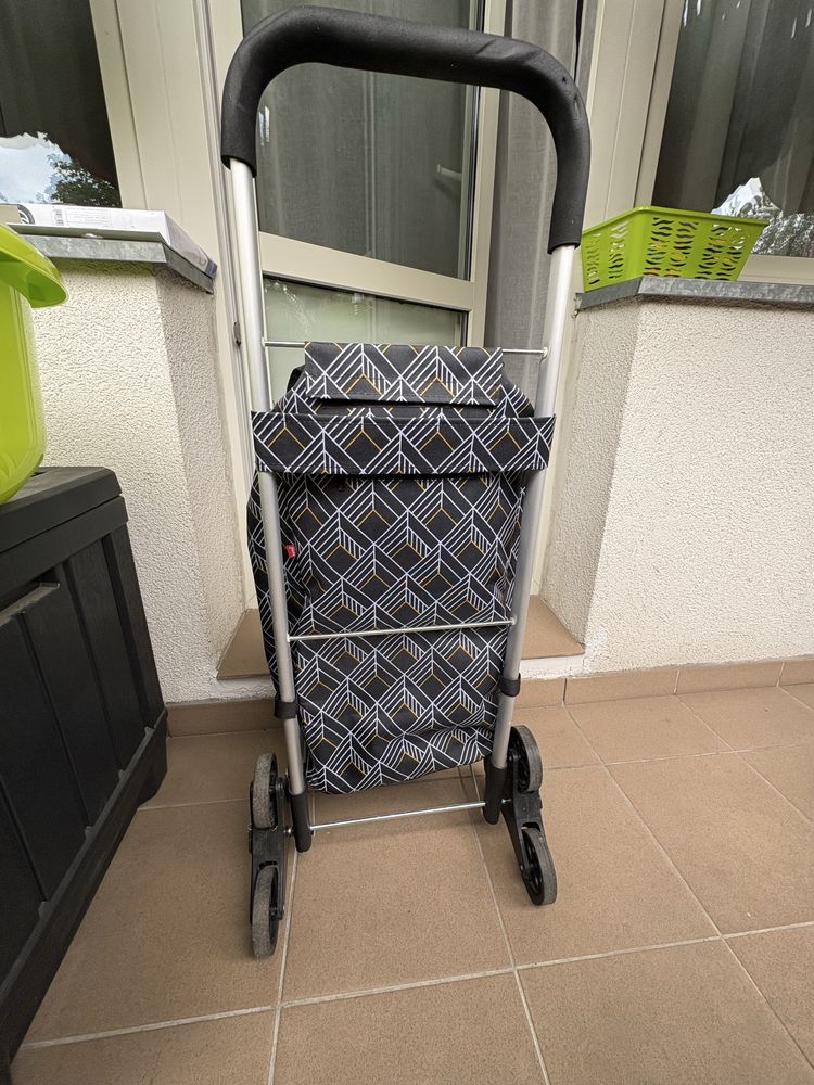 Wózek zakupowy z torbą termiczną
