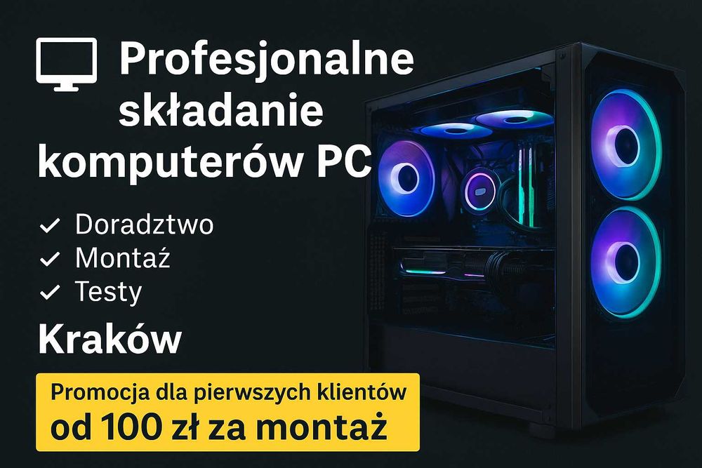 Profesjonalne składanie komputerów PC na zamówienie