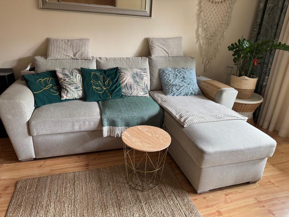 Narożnik z fukcją spania.