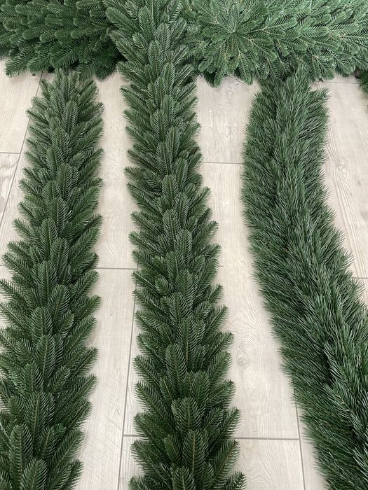 ДУЖЕ РІЗНІ гірлянда гілка хвойна ялинкова декор вітрин фасаду ялинка