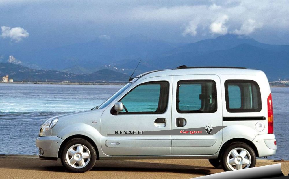 Наклейки на Renault Kangoo.