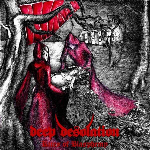 Deep Desolation Cd Rites Of Blashemy          black metal