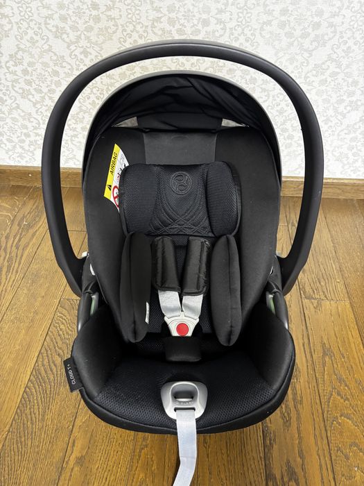 Автокрісло Cybex Cloud T + plus i-Size Sepia Black чорне