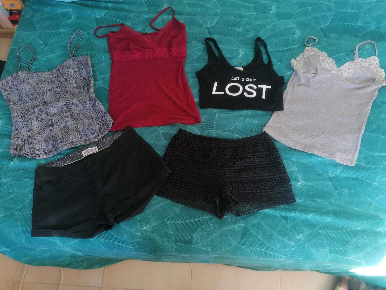 Pack de 4 Tops + 2 Calções