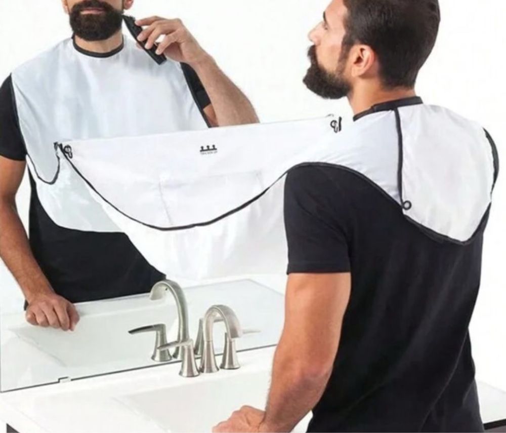 Suporte aparador barba com ventosas
