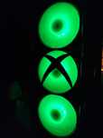 Nakładka 3D na wentylator 120mm | XBOX logo