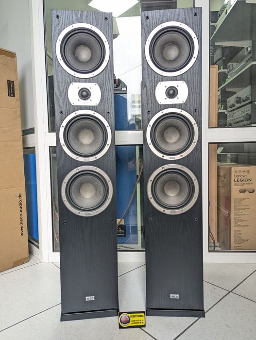 Hi-Fi Акустика Heco Victa Prime 702. От 25 Гц! 91 дБ! Вес 38 кг
