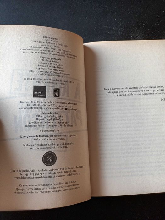 "A Amante" por James Patterson