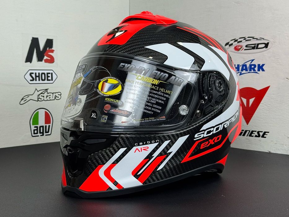 Шлем Scorpion, Ruroc, Shoei, Icon Exo-R1 Carbon Air
