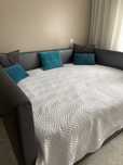 Cama forrada medida casal