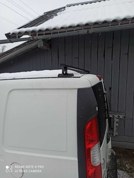 Стальные перекладины - GV4 штатное место Fiat Doblo.