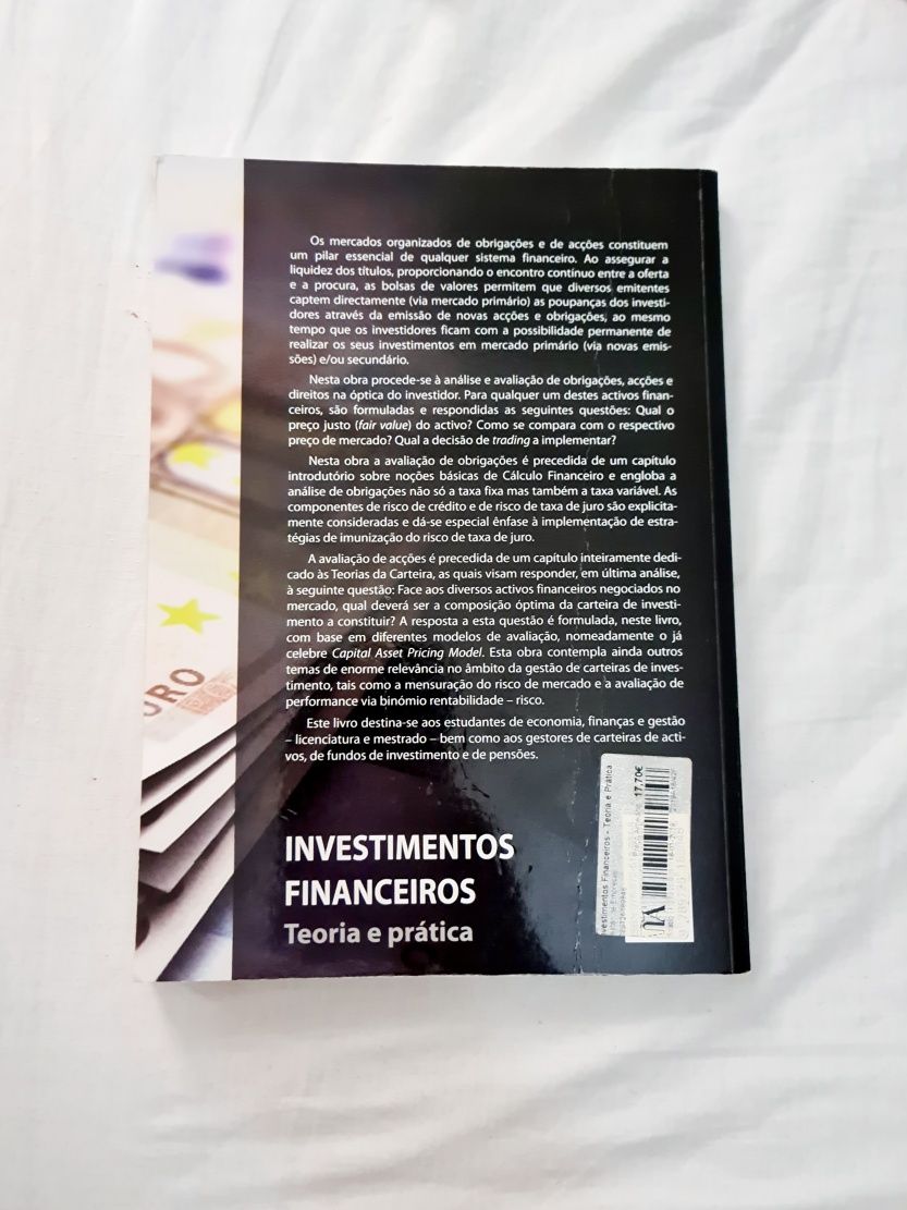 Livro  Investimentos Financeiros
