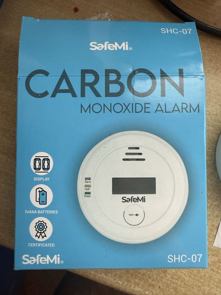 Czujnik czadu carbon monoxide alarm shc-07