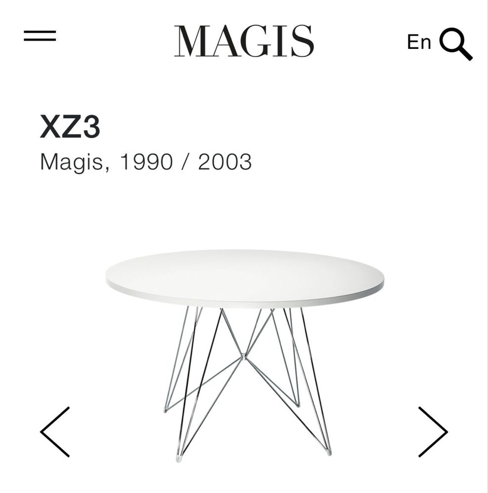 Продам итальянский стол MAGIS