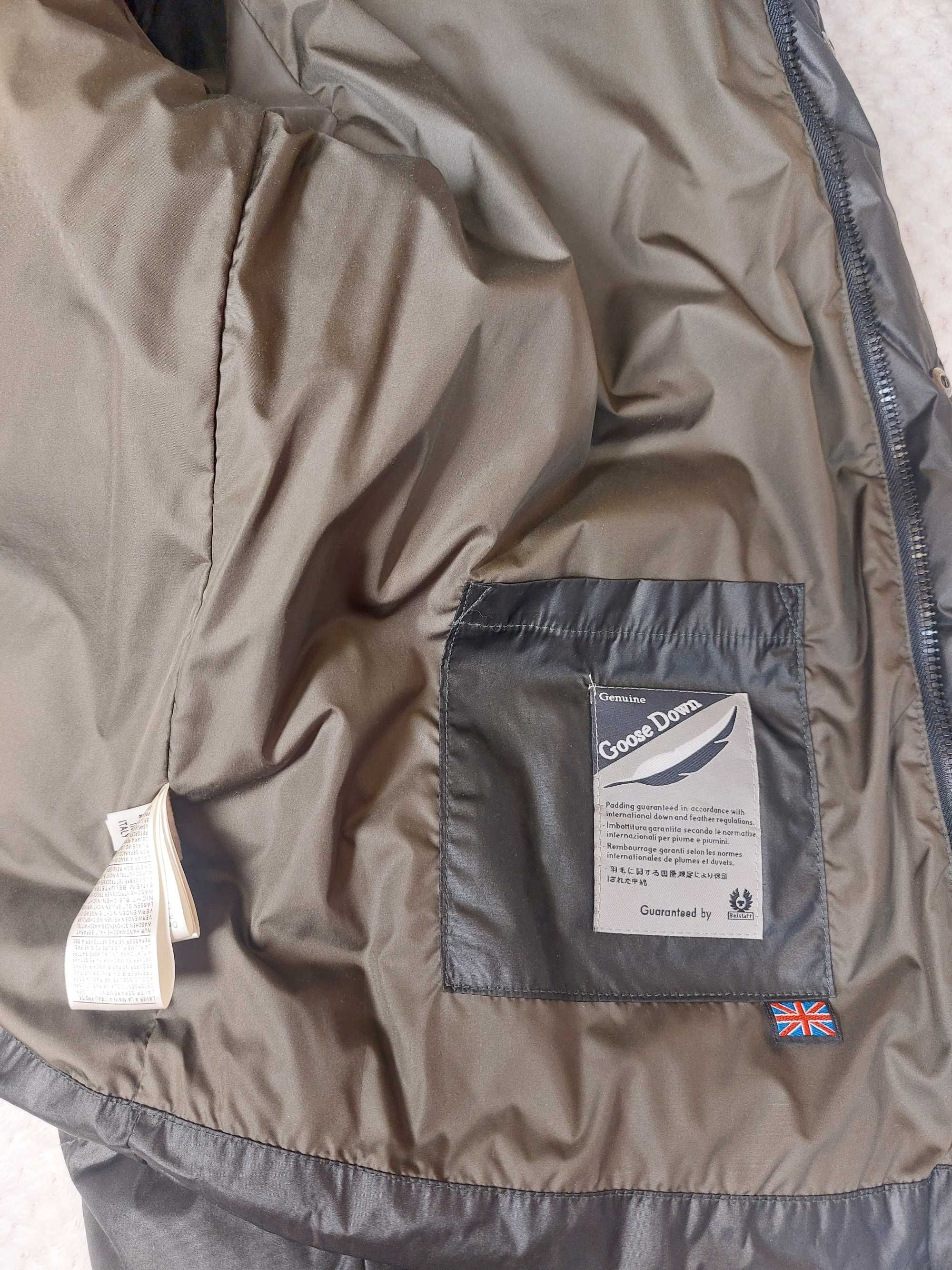 Męska kurtka puchowa Belstaff XL – idealna na zimę!