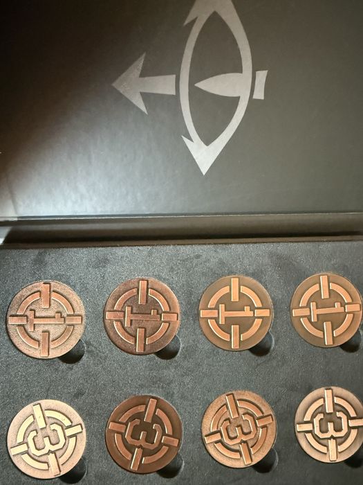 Warhammer Herezja Horusa metalowe znaczniki