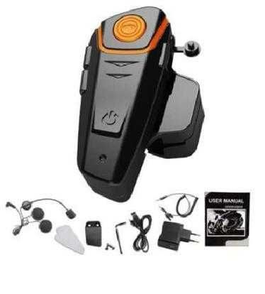 Intercomunicador profissional Auricular bluetooth Capacete Moto, BT-S2