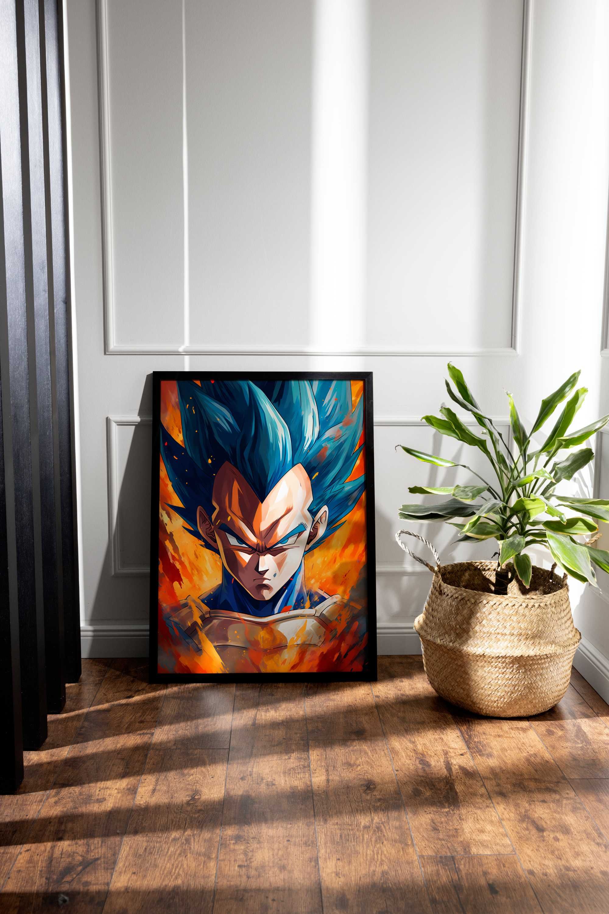 Plakat na Ścianę Obraz Dragon Ball Z Vegeta SSJ2 Anime 40x60 cm
