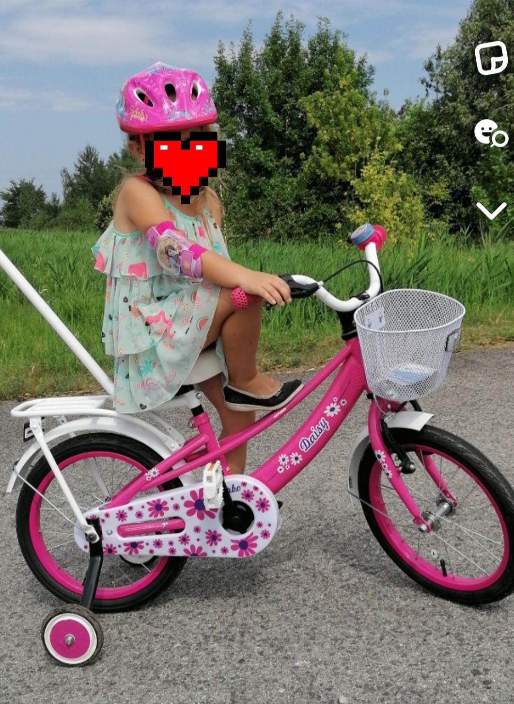 Sprzedam rowerek dla dziewczynki 16 cali