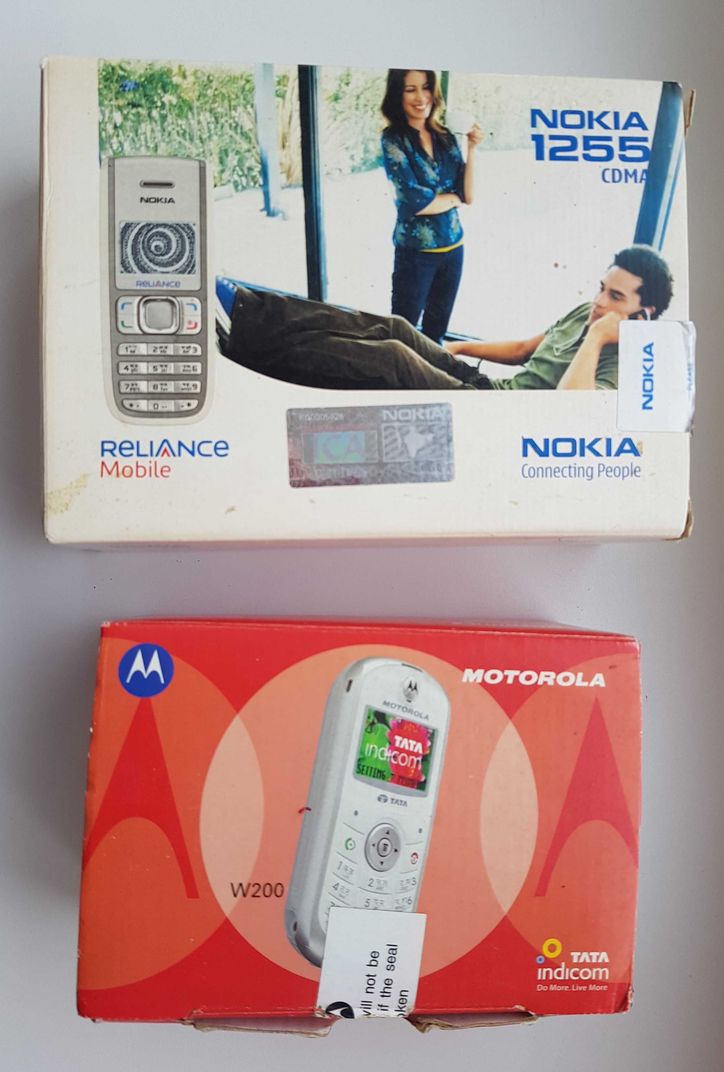 Моб. телефоны CDMA Nokia 1255, Motorola W200